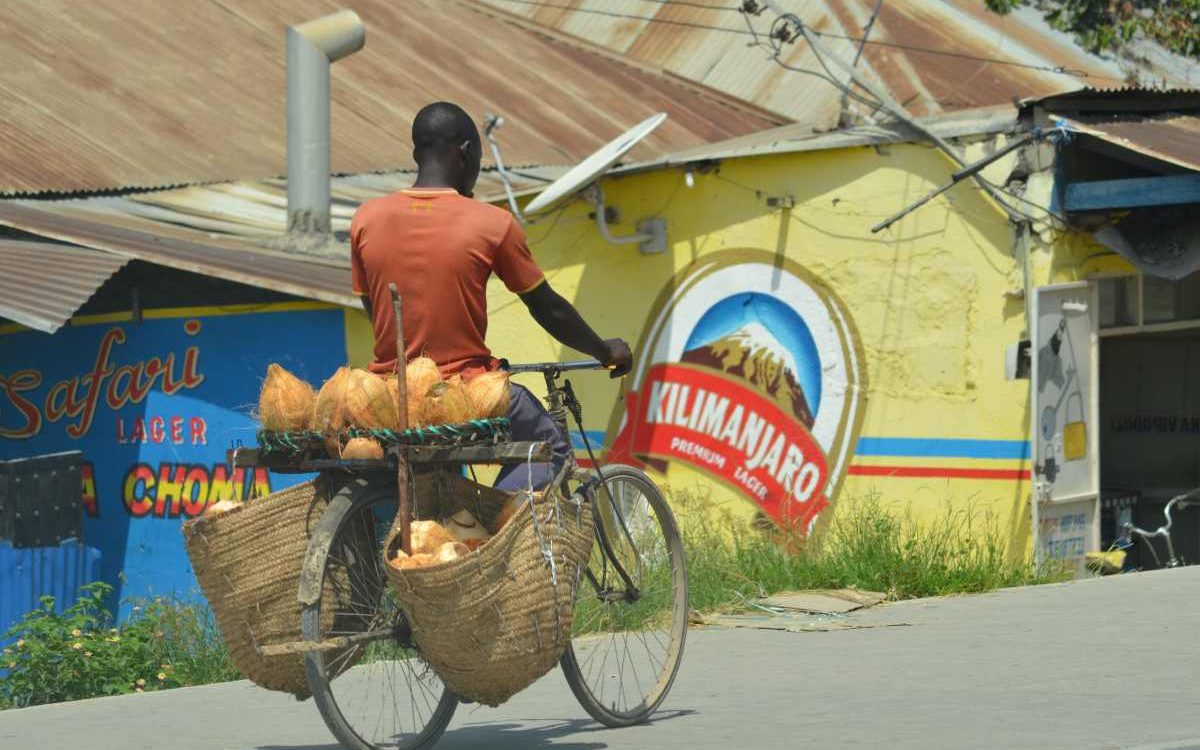 Fahrradtransport – allgegenwärtig in Tansania