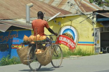 Fahrradtransport – allgegenwärtig in Tansania