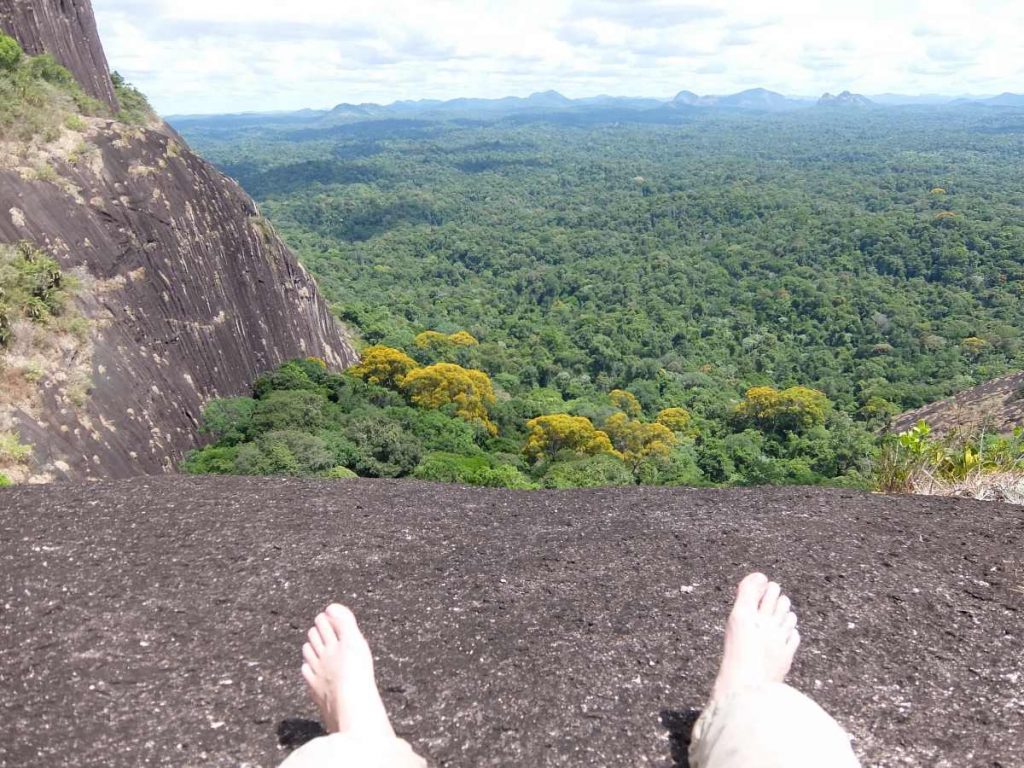 Herrlicher Ausblick von Kasikasima Richtung Brasilien