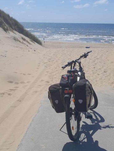 Auf dem Nordseeküstenradweg