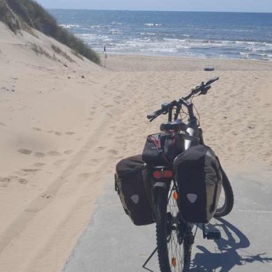 Auf dem Nordseeküstenradweg