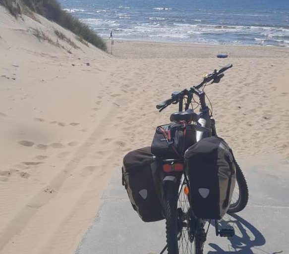 Auf dem Nordseeküstenradweg