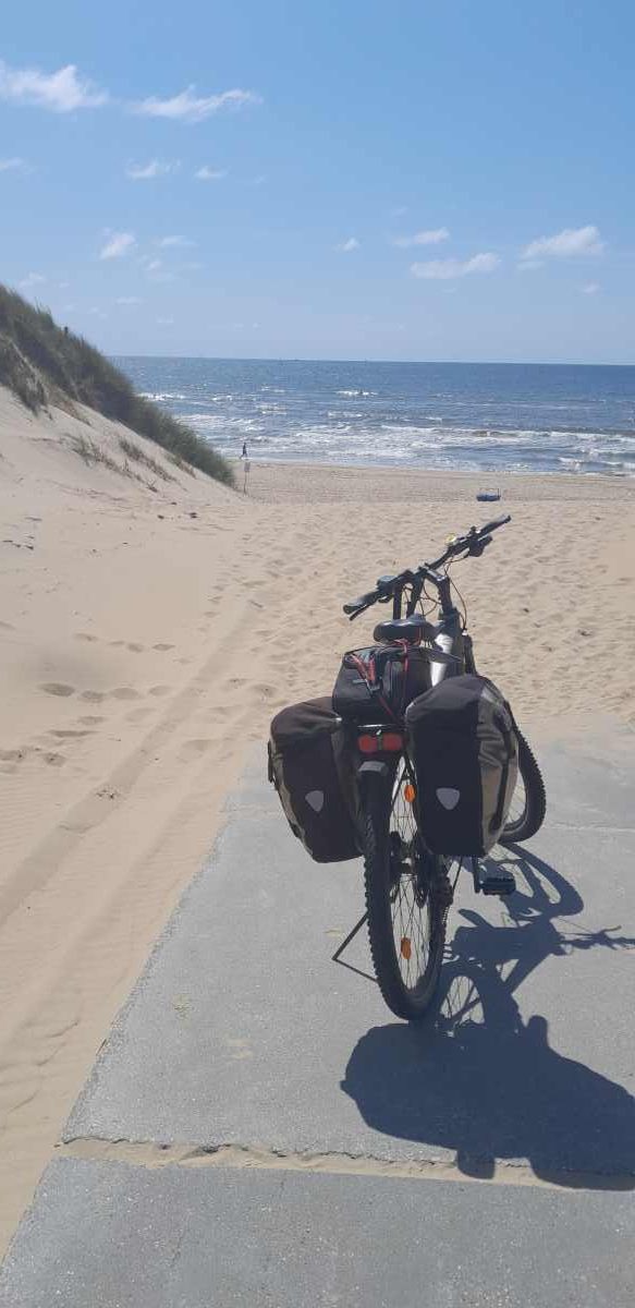 Auf dem Nordseeküstenradweg