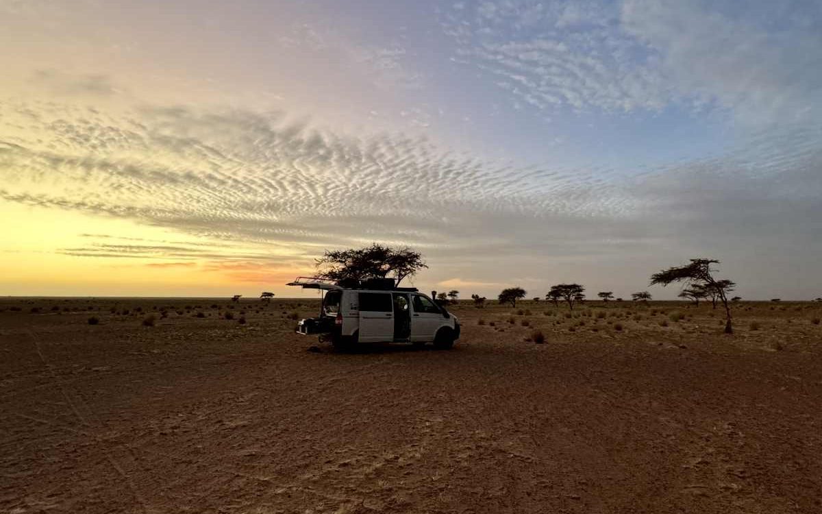Übernachten in der Sahara