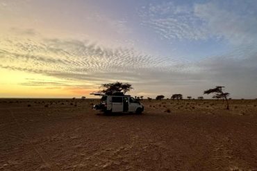 Übernachten in der Sahara