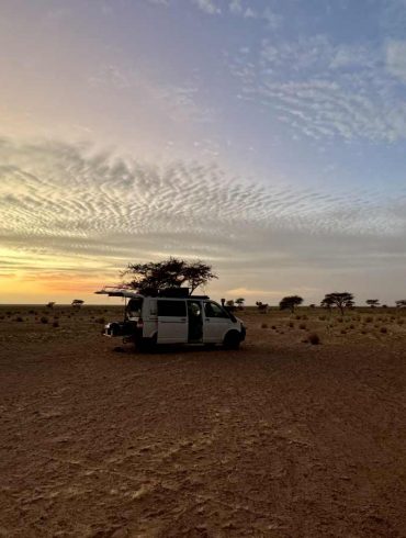 Übernachten in der Sahara