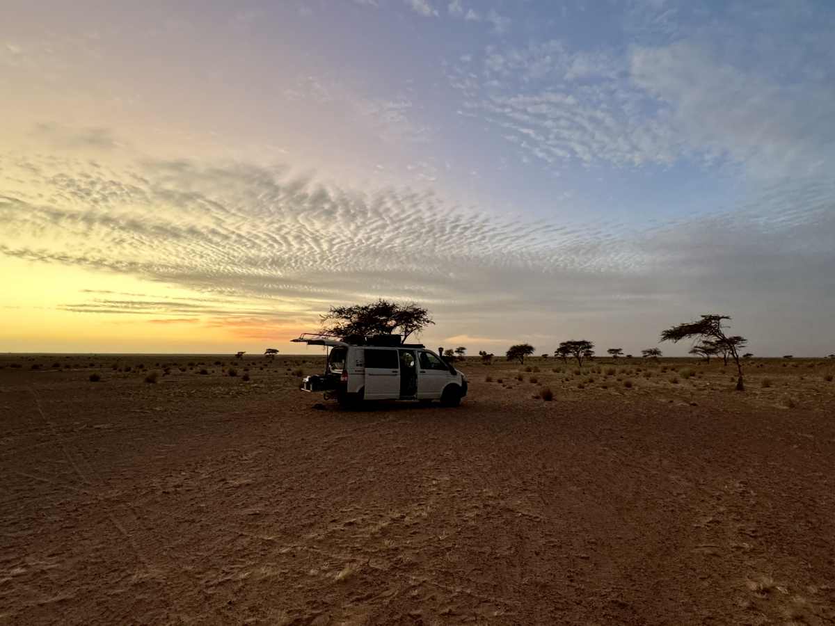 Übernachten in der Sahara