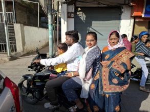 Straßenszene Nagpur