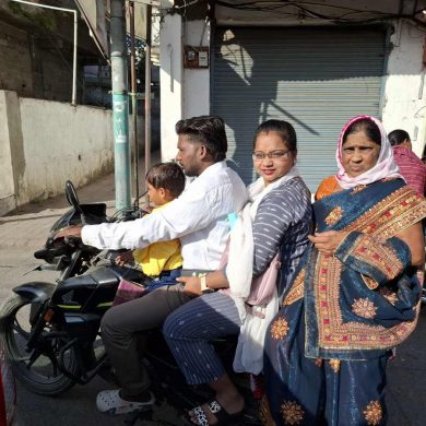 Straßenszene Nagpur