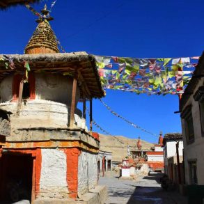 Ein Weg in Lo Manthang